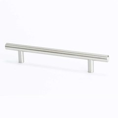 Tempo 5-1/16 Inch Center to Center Brushed Nickel Cabinet Pull Tempo 5-1/16 Inch Center to Center Brushed Nickel Cabinet Pull