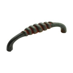 Manchester 3-3/4 Inch Center to Center Rustic Iron Cabinet Pull Manchester 3-3/4 Inch Center to Center Rustic Iron Cabinet Pull