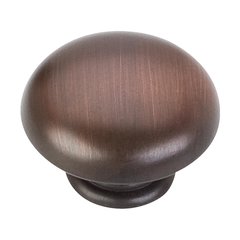 Gatsby 1-3/16 Inch Diameter Dark Brushed Antique Copper Cabinet Knob Gatsby 1-3/16 Inch Diameter Dark Brushed Antique Copper Cabinet Knob