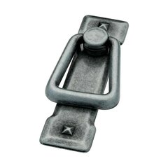 Mission 2-1/4 Inch Center to Center Antique Pewter Cabinet Bail Pull Mission 2-1/4 Inch Center to Center Antique Pewter Cabinet Bail Pull
