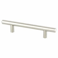 Tempo 3-3/4 Inch Center to Center Brushed Nickel Cabinet Pull Tempo 3-3/4 Inch Center to Center Brushed Nickel Cabinet Pull