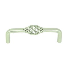 Sheffield 3-3/4 Inch Center to Center Satin Nickel Cabinet Pull Sheffield 3-3/4 Inch Center to Center Satin Nickel Cabinet Pull
