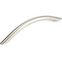BCO 10mm x 154mm x 5-3/64 Inch cc Bow Handle - Satin Nickel BCO 10mm x 154mm x 5-3/64 Inch cc Bow Handle - Satin Nickel