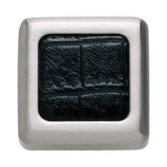 Paradigm 1-1/4 Inch Diameter Brushed Nickel/Croco Cabinet Knob Paradigm 1-1/4 Inch Diameter Brushed Nickel/Croco Cabinet Knob