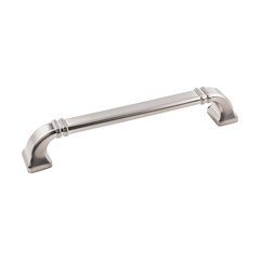 Ella Pull 6-5/16 inch Center to Center Satin Nickel Ella Pull 6-5/16 inch Center to Center Satin Nickel