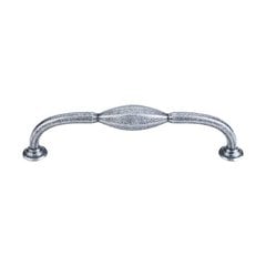 Chareau 5-1/16 Inch Center to Center Black Iron Cabinet Pull Chareau 5-1/16 Inch Center to Center Black Iron Cabinet Pull