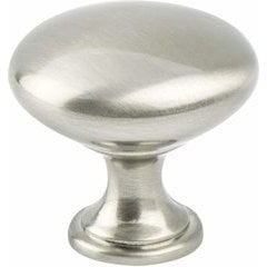 Advantage Plus 1 1-1/8 Inch Diameter Brushed Nickel Cabinet Knob Advantage Plus 1 1-1/8 Inch Diameter Brushed Nickel Cabinet Knob