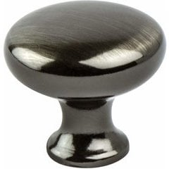 Advantage Plus 2 1-1/8 Inch Diameter Brushed Black Nickel Cabinet Knob Advantage Plus 2 1-1/8 Inch Diameter Brushed Black Nickel Cabinet Knob