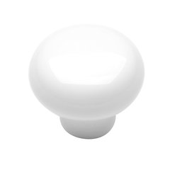 English Cozy Knob 1-3/8 inch Diameter White English Cozy Knob 1-3/8 inch Diameter White