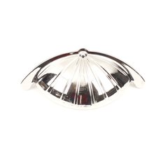 Cali 3 Inch Center to Center Polished Nickel Cabinet Pull Cali 3 Inch Center to Center Polished Nickel Cabinet Pull
