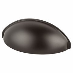 Advantage Plus 3 2-1/2 Inch Center to Center Oil Rubbed Bronze Light Cabinet Cup Pull Advantage Plus 3 2-1/2 Inch Center to Center Oil Rubbed Bronze Light Cabinet Cup Pull