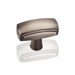 Delgado 1-9/16 Inch Diameter Bright Nickel Brushed with Dull Lacquer Cabinet Knob Delgado 1-9/16 Inch Diameter Bright Nickel Brushed with Dull Lacquer Cabinet Knob