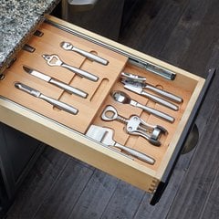 Cutlery Drawer for 18 inch Cabinets with Utensils Cutlery Drawer for 18 inch Cabinets with Utensils