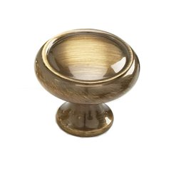 Solid Brass Traditional Designs 1-1/4 Inch Diameter Antique Brass Cabinet Knob Solid Brass Traditional Designs 1-1/4 Inch Diameter Antique Brass Cabinet Knob