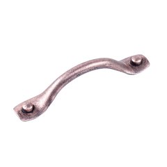Raw Authentic Pull 5-1/16 inch Center to Center Aged Matte Red Copper Raw Authentic Pull 5-1/16 inch Center to Center Aged Matte Red Copper