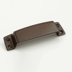 Highland Ridge 3-1/2 Inch Center to Center Caramel Bronze Cabinet Cup Pull Highland Ridge 3-1/2 Inch Center to Center Caramel Bronze Cabinet Cup Pull