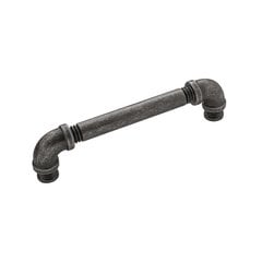 Pipeline Pull 5-1/16 inch Center to Center Black Nickel Vibed Pipeline Pull 5-1/16 inch Center to Center Black Nickel Vibed