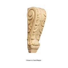 Small Acanthus Corbel Unfinished Cherry Small Acanthus Corbel Unfinished Cherry