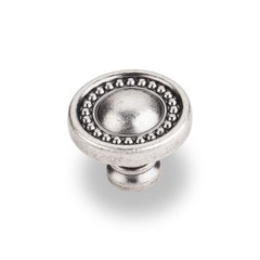 Prestige 1-3/8 Inch Diameter Distressed Pewter Cabinet Knob Prestige 1-3/8 Inch Diameter Distressed Pewter Cabinet Knob