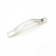 Mother of Pearl 4 Inch Center to Center Polished Nickel w/ Mother of Pearl Inlay Cabinet Pull Mother of Pearl 4 Inch Center to Center Polished Nickel w/ Mother of Pearl Inlay Cabinet Pull