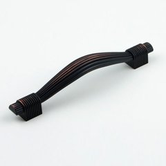 Opus 5-1/16 Inch Center to Center Venetian Bronze Cabinet Pull Opus 5-1/16 Inch Center to Center Venetian Bronze Cabinet Pull