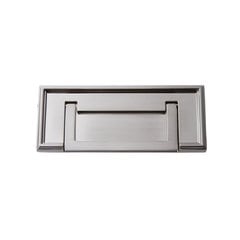Campaign Rope Drop Pull 3 inch Center to Center Brushed Nickel Campaign Rope Drop Pull 3 inch Center to Center Brushed Nickel