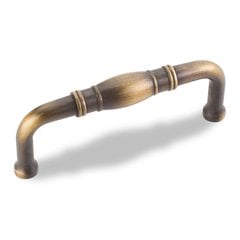 Durham 3 Inch Center to Center Antique Brushed Satin Brass Cabinet Pull Durham 3 Inch Center to Center Antique Brushed Satin Brass Cabinet Pull