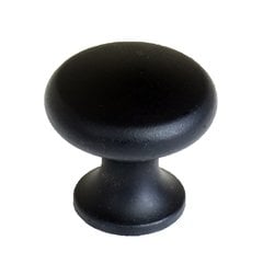 Petronius Knob 1-1/8 inch Diameter Matte Black Petronius Knob 1-1/8 inch Diameter Matte Black