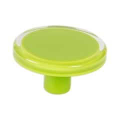 Next 2 Inch Diameter Lime Transparent Cabinet Knob Next 2 Inch Diameter Lime Transparent Cabinet Knob