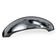 Geo 2-1/2 Inch Center to Center Polished Chrome Cabinet Cup Pull Geo 2-1/2 Inch Center to Center Polished Chrome Cabinet Cup Pull