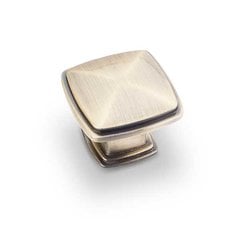 Milan 1 1-3/16 Inch Diameter Antique Brass Cabinet Knob Milan 1 1-3/16 Inch Diameter Antique Brass Cabinet Knob