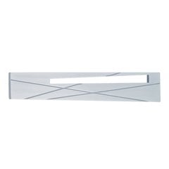 Modernist Pull 3 inch Center to Center Brushed Nickel Modernist Pull 3 inch Center to Center Brushed Nickel
