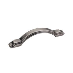 Maybeck 3-3/4 Inch Center to Center Brushed Pewter Cabinet Pull Maybeck 3-3/4 Inch Center to Center Brushed Pewter Cabinet Pull