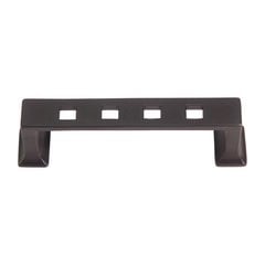 Modern Craftsman 3 Inch Center to Center Aged Bronze Cabinet Pull Modern Craftsman 3 Inch Center to Center Aged Bronze Cabinet Pull