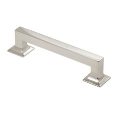 Studio 5-1/16 Inch Center to Center Bright Nickel Cabinet Pull Studio 5-1/16 Inch Center to Center Bright Nickel Cabinet Pull