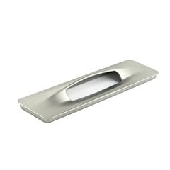 Surface Mount 7-1/16 Inch Center to Center Brushed Nickel Cabinet Pull Surface Mount 7-1/16 Inch Center to Center Brushed Nickel Cabinet Pull