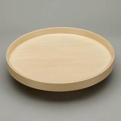 Full Circle Single Shelf 24 inch Diameter - Wood Full Circle Single Shelf 24 inch Diameter - Wood