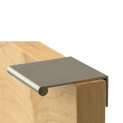 1-3/4 Inch Length Brushed Nickel Finger Pull 1-3/4 Inch Length Brushed Nickel Finger Pull