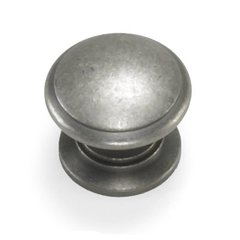 Nantucket 1-3/8 Inch Diameter Antique Pewter Cabinet Knob Nantucket 1-3/8 Inch Diameter Antique Pewter Cabinet Knob