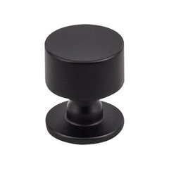 Serene 1-1/8 Inch Diameter Flat Black Cabinet Knob Serene 1-1/8 Inch Diameter Flat Black Cabinet Knob