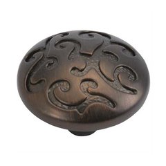 Mayfair 1-1/4 Inch Diameter Refined Bronze Cabinet Knob Mayfair 1-1/4 Inch Diameter Refined Bronze Cabinet Knob