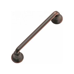Savoy 3-3/4 Inch Center to Center Oil Rubbed Bronze Highlighted Cabinet Pull Savoy 3-3/4 Inch Center to Center Oil Rubbed Bronze Highlighted Cabinet Pull