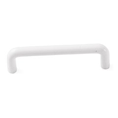 Plastics 3-3/4 Inch Center to Center White Cabinet Pull Plastics 3-3/4 Inch Center to Center White Cabinet Pull