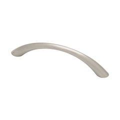 Sophisticates 3-3/4 Inch Center to Center Satin Nickel Cabinet Pull Sophisticates 3-3/4 Inch Center to Center Satin Nickel Cabinet Pull