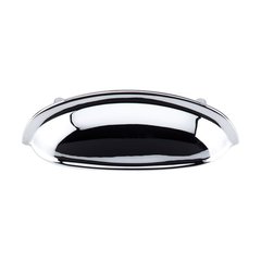 Somerset 3 Inch Center to Center Polished Chrome Cabinet Cup Pull Somerset 3 Inch Center to Center Polished Chrome Cabinet Cup Pull