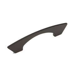 Italian Designs-Profile 3-3/4 Inch Center to Center Matte Black Cabinet Pull Italian Designs-Profile 3-3/4 Inch Center to Center Matte Black Cabinet Pull