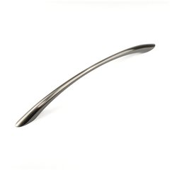 Metro 8-13/16 Inch Center to Center Brushed Black Nickel Cabinet Pull Metro 8-13/16 Inch Center to Center Brushed Black Nickel Cabinet Pull