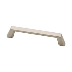 Soft Modern Pull 5-1/16 inch Center to Center Satin Nickel Soft Modern Pull 5-1/16 inch Center to Center Satin Nickel