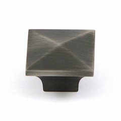 Milan 1-1/4 Inch Diameter Weathered Nickel Cabinet Knob Milan 1-1/4 Inch Diameter Weathered Nickel Cabinet Knob