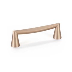 Domestic Bliss 3-3/4 Inch Center to Center Modern Bronze Cabinet Pull Domestic Bliss 3-3/4 Inch Center to Center Modern Bronze Cabinet Pull